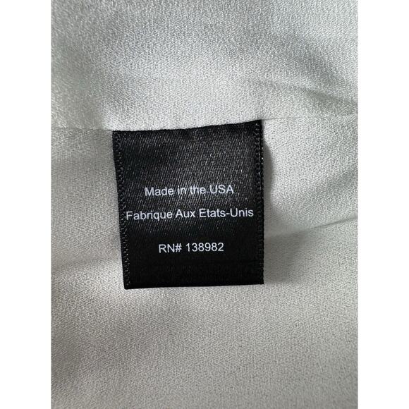 Dress The Population Womens Sz S Sequin Slip Dress Gold Sequin Mini Holiday Glam - Picture 11 of 12